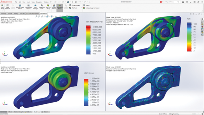 SOLIDWORKS 2024新功能之Simulation+Plastics模擬場(chǎng)景